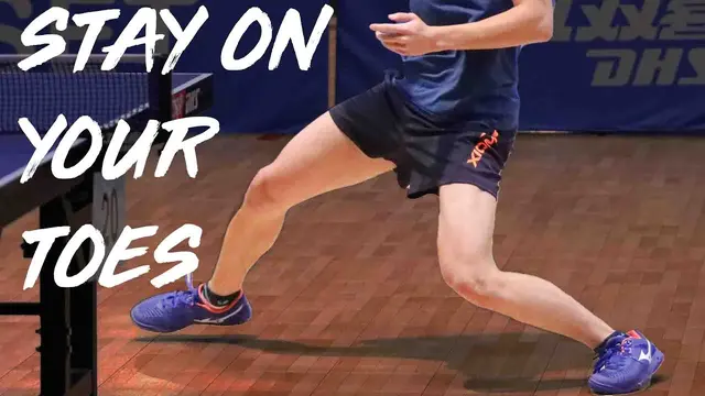 Shadow Footwork for Choppers | Table Tennis Tutorials
