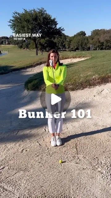 Bunker Shots 101. #golf #golftips - Instagram