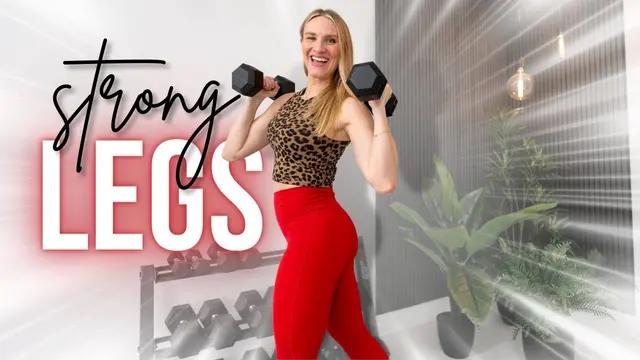 30-min Legs, Glutes, and Thighs Lower Body Strength Workout