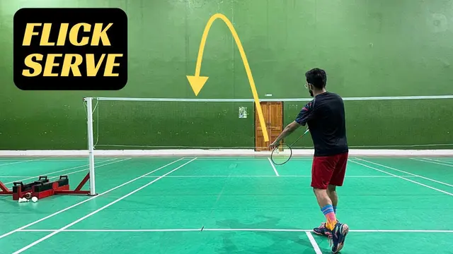 Flick Serve in Badminton with Proper Technique