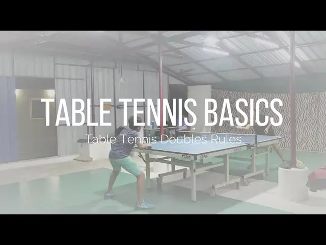 Table Tennis Doubles Rules Explained | Quick Guide