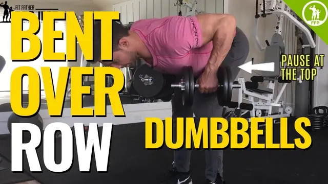 Bent Over Dumbbell Row — (WORKOUT FOR YOUR LATS)