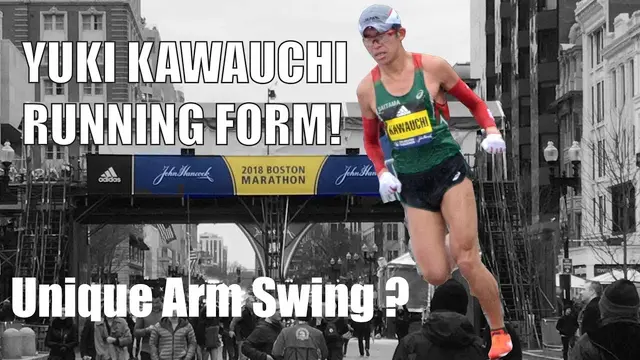 YUKI KAWAUCHI ARM SWING: 2018 BOSTON MARATHON CHAMPION! | Sage Running Form Technique Analysis