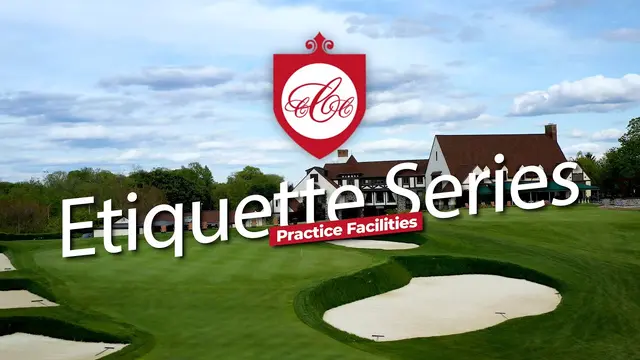 Golf Course Etiquette - Using our Practice Facilities
