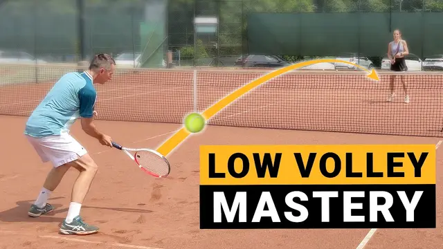Tennis Low Volley Guide: Technique, Footwork & Smart Tactics