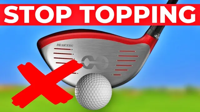 SIMPLE Drill to STOP TOPPING FAIRWAY WOODS