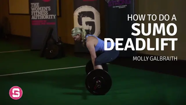 Deadlift - How To Do A Sumo Barbell Deadlift (Side View)
