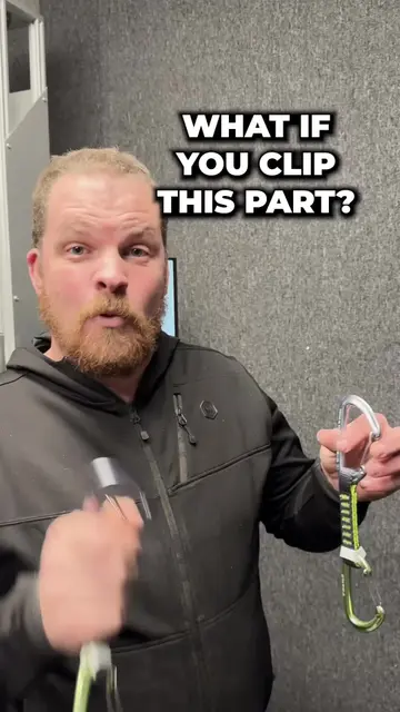 Best Practices for Clipping Quick Draws in Climbing | TikTok