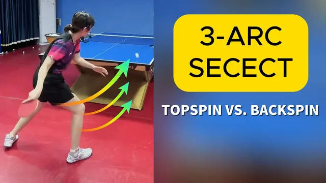 The 3-Arc Secret: Stop Looping Topspin and Backspin the Same Way!