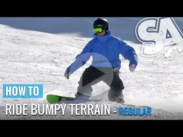 How To Ride Moguls & Bumpy Terrain On A Snowboard