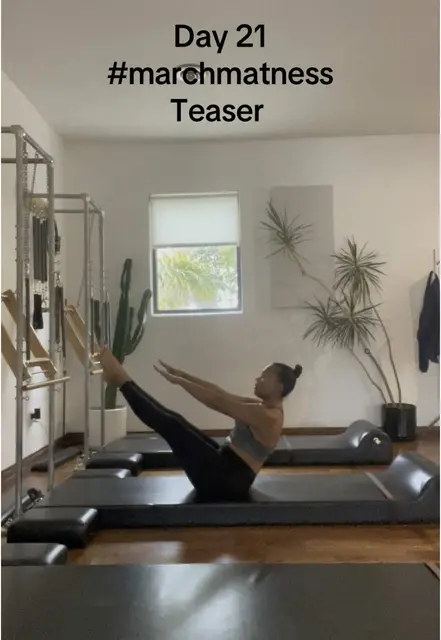 Mastering Teaser Exercises in Pilates Training | TikTok