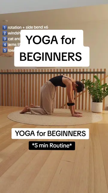 Easy Yoga for Beginners: Home Practice Guide - TikTok