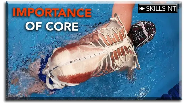 The most important muscles in swimming :: Strong core = fast swimming