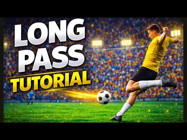 How To Do Long Passes In Soccer (Perfect Passing Technique)
