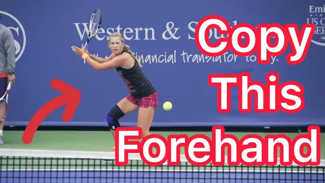 You NEED To Copy This Forehand | Azarenka Tennis Technique