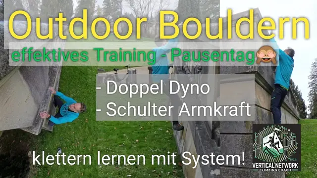 Boulder-Training im Park: Doppel-Dyno, Wall Run & Schulterpower pur!