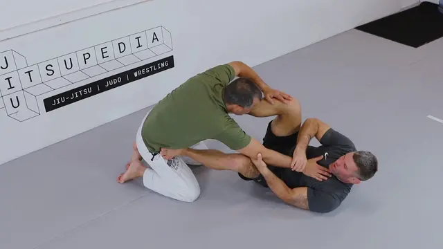 Nogi scissor sweep in BJJ