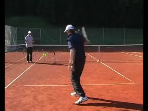One-Handed Backhand - Drill #5: Let Go And Control The Line