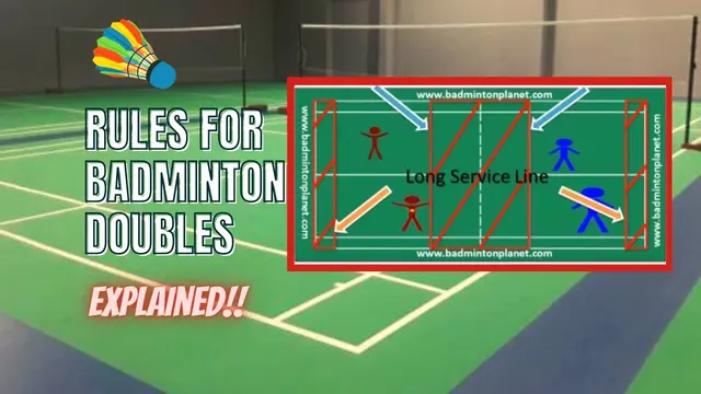 🏆Rules for Badminton Doubles - By BadmintonPlanet.com