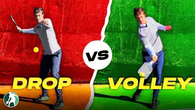 Which Pickleball Serve Should You Use? Drop Serve vs. Volley Serve Training