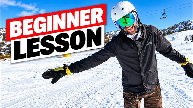 Beginner Snowboard Lesson - Heels, Toes & Straight