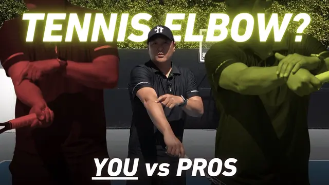 Why YOU Get Tennis Elbow and Pros Don't