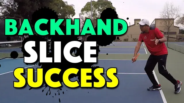 Backhand Slice Success | How To Hit A Great Pickleball Backhand Slice