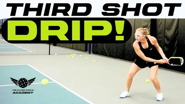 Break Ankles with the Drip! Aggressive Third Shot Drop MASTERCLASS from Pickleball Pro Susannah Barr