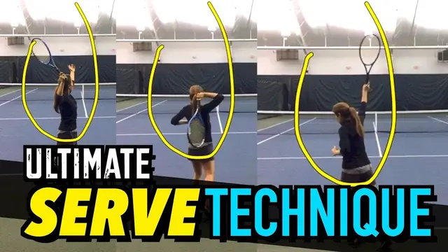 ULTIMATE Serve Technique Lesson - Tennis Drills + Tips