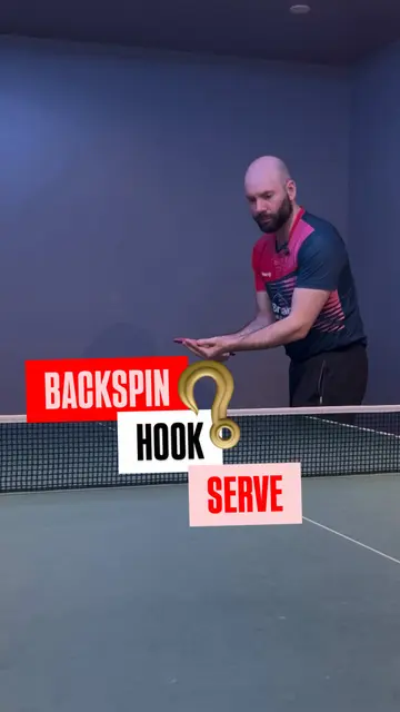 Master the Backspin Hook Serve - TikTok