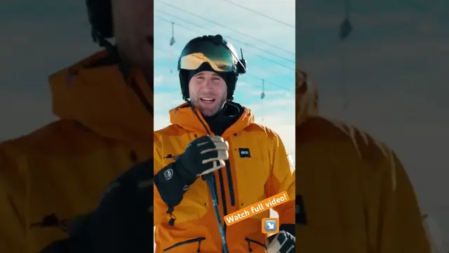 Easy tip for steep ski slopes #learntoski #skiing #skiinstructor