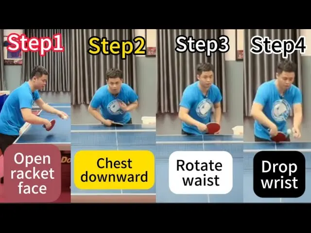 Former Coach of Lin Yun-Ju Teaches You the 4 Steps to Master the Backhand Flick