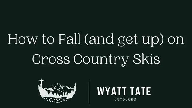 How to Fall (and get up) on Cross Country Skis