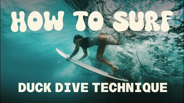 How to Duck Dive Surf (Duck dive surf tutorial): How to do a duck divesurf