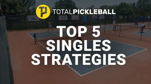 Top 5 Singles Pickleball Strategies with Coach Tim Buwick (including serve & return tips!)