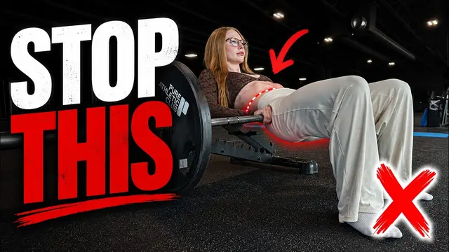 How to PROPERLY Do Barbell Hip Thrusts (Perfect Form)