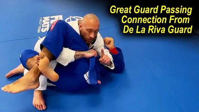 Great Guard Passing Connection From The De La Riva Guard by Kyle "Bull" Sleeman