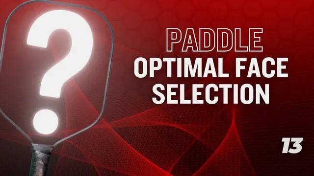 Pickleball Paddle Face Surface Choosing