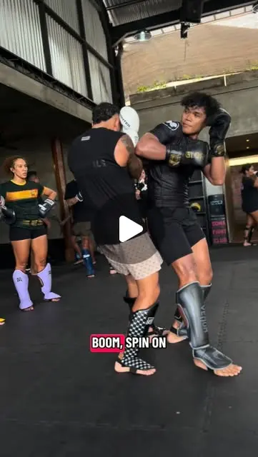 Dutch kickboxing style