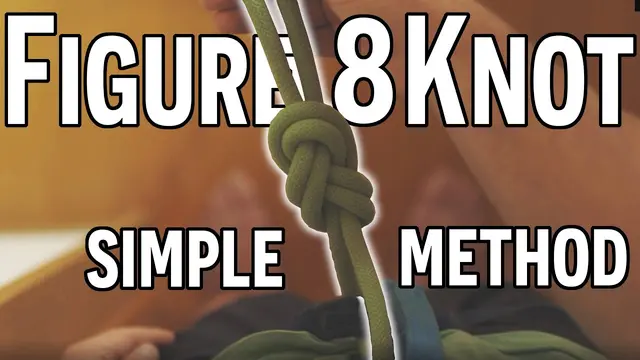 Tie the PERFECT Figure Eight Knot (The Easy Way)
