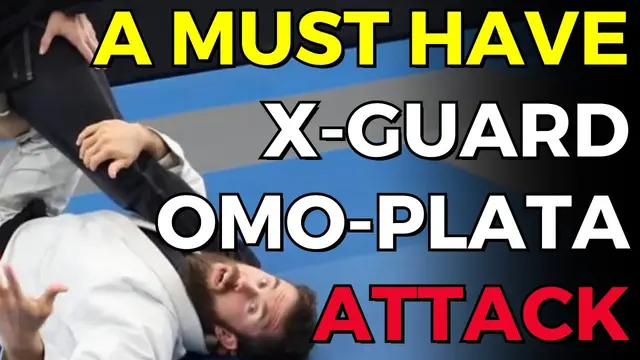 Simple Omoplata from X-Guard in BJJ