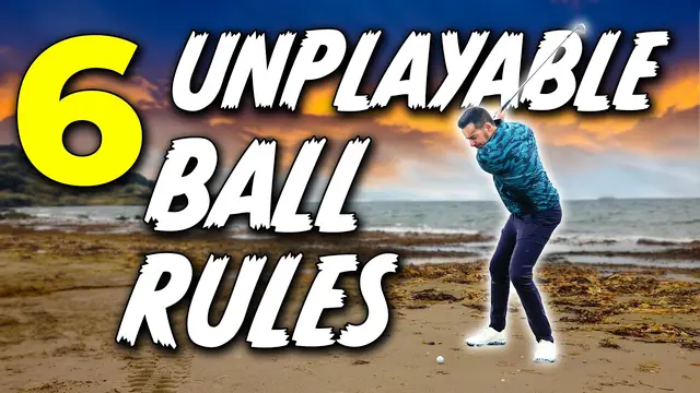 How To Take An Unplayable Drop - 6 Golf Rules You NEED TO KNOW