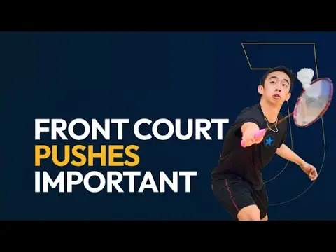 Badminton Pushes to Beat Your Opponents in the Front Court
