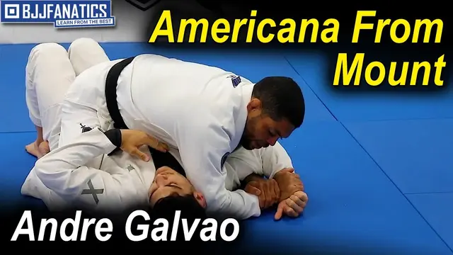 Americana Lock From Mount by Andre Galvao