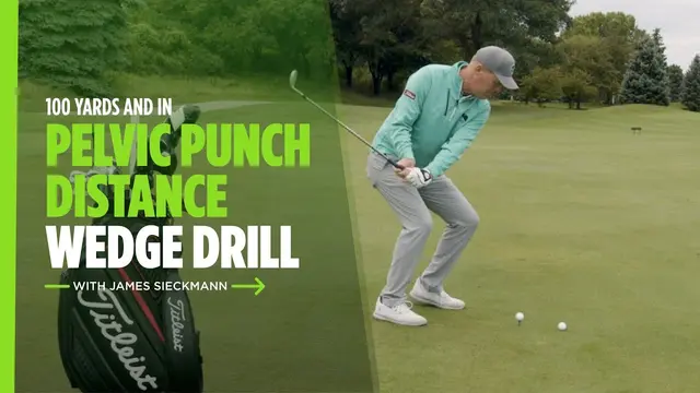 Controlling Wedge Distance Using Pelvic Punch Drill | Titleist Tips