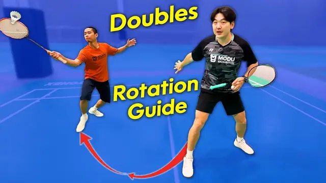 Badminton Doubles Rotation for Beginners (How to Position)