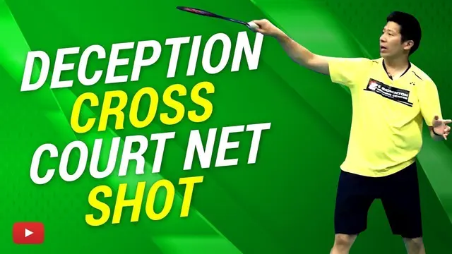 Badminton Deception Cross Court Net Shot - Coach Efendi Wijaya