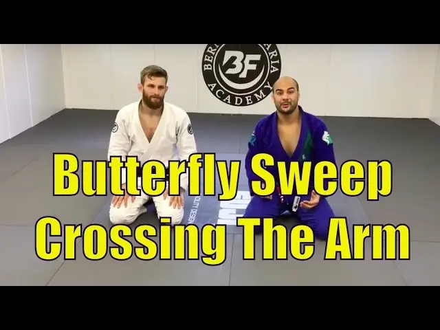 Butterfly Sweep Crossing The Arm by Adam Wardziński