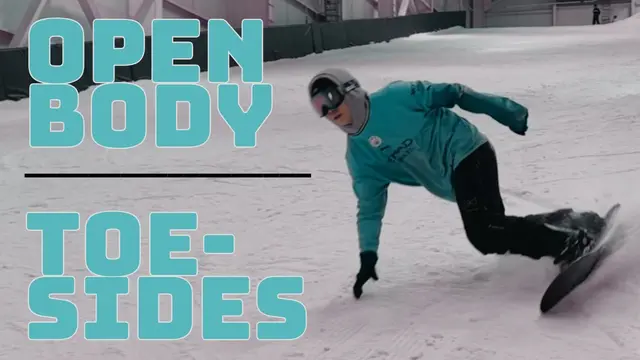 Locking in your Toeside Carves - The Open Body Toeside