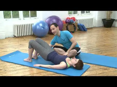 Pelvic Curl Pilates Exercise